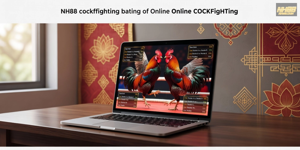 Hình minh họa khái niệm đá gà hôm nay nh88 với giao diện nền tảng trực tuyến