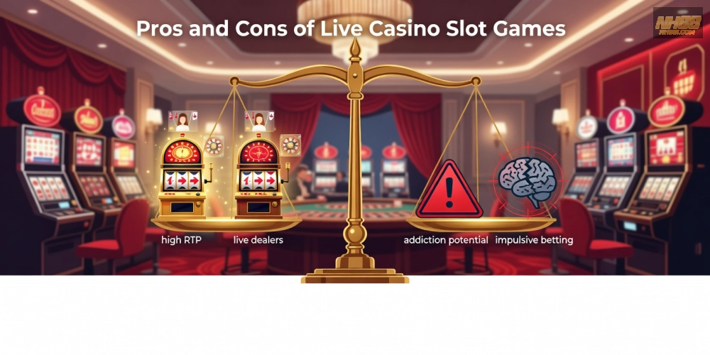 Phân tích ưu nhược điểm của live casino slot games nh88 qua biểu đồ minh họa